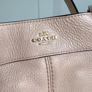 Pink Coach crossbody bag, almost like new